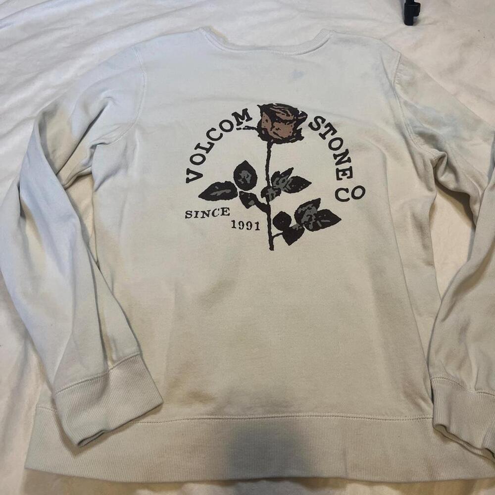 VOLCOM STONE ROSE CREWNECK - Picture 5 of 8